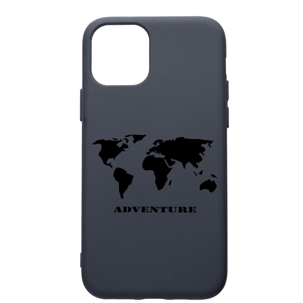 Husa Premium Silicon Compatibila Cu Apple IPhone 12, Adventure, cu interiorul din material textil, protectie camera, Alaskan Blue, PAB734