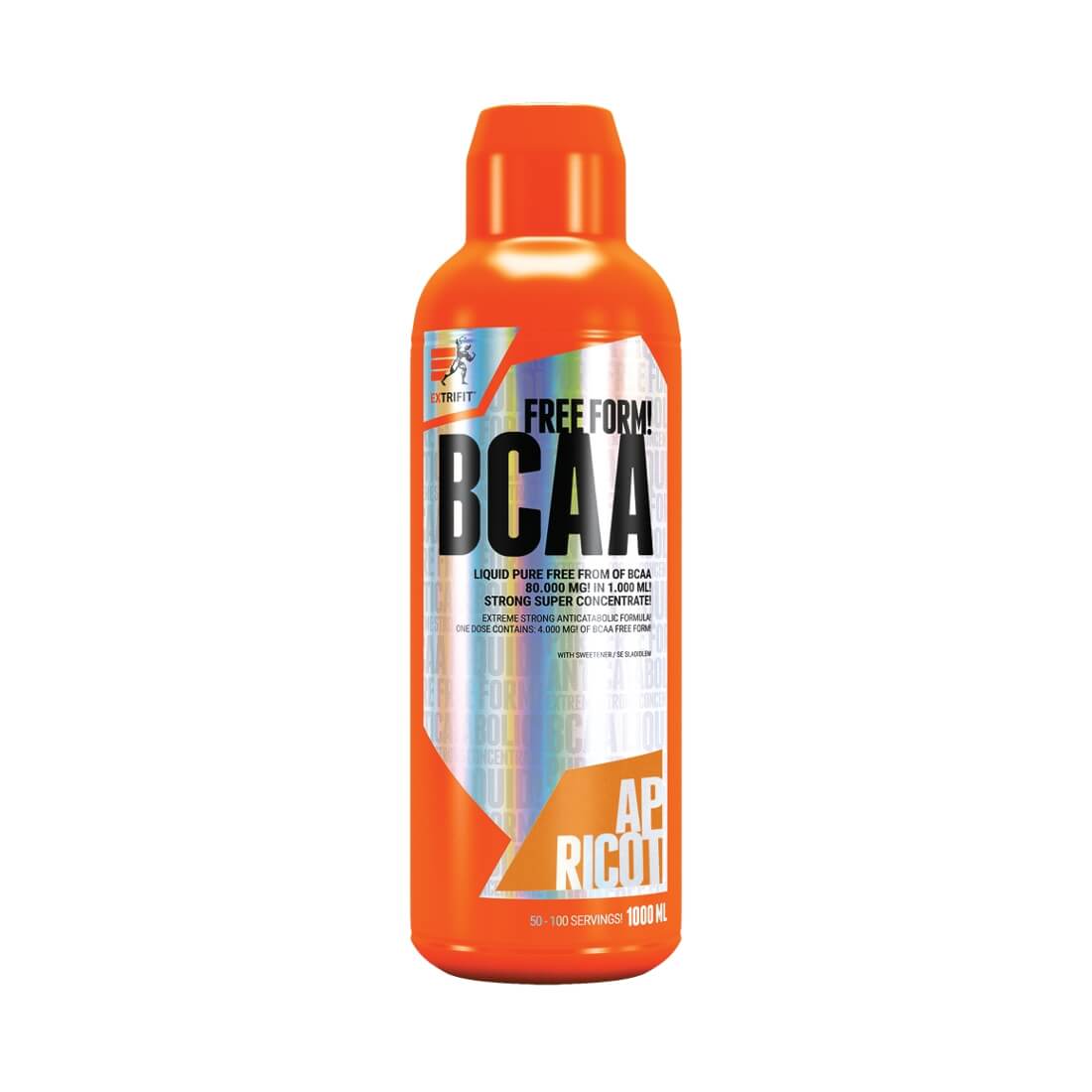 BCAA 80000 mg Extrifit, Aroma caisa, 1000 ml