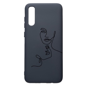 Husa Premium Silicon Compatibila Cu Samsung Galaxy A50, Mother Love Abstract, cu interiorul din material textil, protectie camera, Alaskan Blue, PAB741 Husa Premium Silicon Compatibila Cu Samsung Galaxy A50, Mother Love Abstract, cu interiorul din material textil, protectie camera, Alaskan Blue, PAB741