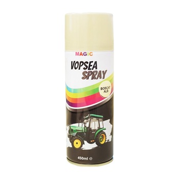 Spray vopsea auto alb tip Bobcat profesionala cu uscare rapida 450ml MAGIC Spray vopsea auto alb tip Bobcat profesionala cu uscare rapida 450ml MAGIC