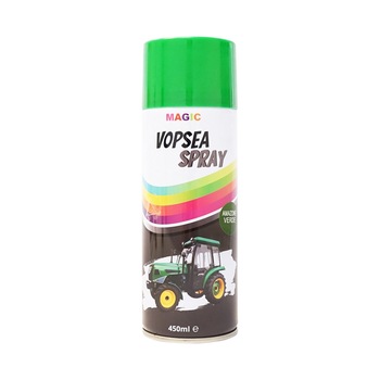 Spray vopsea auto verde tip Amazone profesionala cu uscare rapida 450ml MAGIC Spray vopsea auto verde tip Amazone profesionala cu uscare rapida 450ml MAGIC