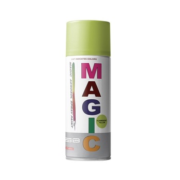 Spray vopsea galben fluorescent 1005 450 ml Spray vopsea galben fluorescent 1005 450 ml