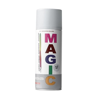 Spray vopsea MAGIC alb mat 007 400ml Spray vopsea MAGIC alb mat 007 400ml