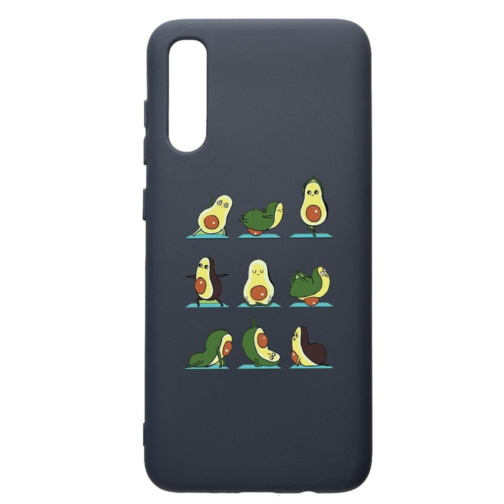 Husa Premium Silicon Compatibila Cu Samsung Galaxy A30S, Avocado Yoga, cu interiorul din material textil, protectie camera, Alaskan Blue, PAB752