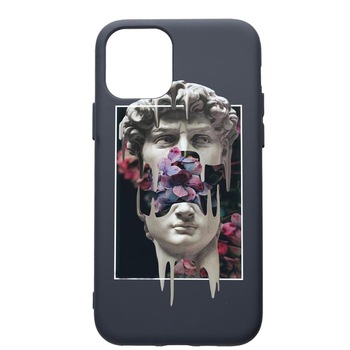 Husa Premium Silicon Compatibila Cu Apple IPhone 12 Pro Max, David Statue, cu interiorul din material textil, protectie camera, Alaskan Blue, PAB753 Husa Premium Silicon Compatibila Cu Apple IPhone 12 Pro Max, David Statue, cu interiorul din material textil, protectie camera, Alaskan Blue, PAB753