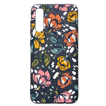 Husa Premium Silicon Compatibila Cu Samsung Galaxy A30S, Flowers - Pastel Colors, cu interiorul din material textil, protectie camera, Alaskan Blue, PAB755 Husa Premium Silicon Compatibila Cu Samsung Galaxy A30S, Flowers - Pastel Colors, cu interiorul din material textil, protectie camera, Alaskan Blue, PAB755