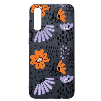 Husa Premium Silicon Compatibila Cu Samsung Galaxy A50, Flowers - Pastel Colors, cu interiorul din material textil, protectie camera, Alaskan Blue, PAB757 Husa Premium Silicon Compatibila Cu Samsung Galaxy A50, Flowers - Pastel Colors, cu interiorul din material textil, protectie camera, Alaskan Blue, PAB757