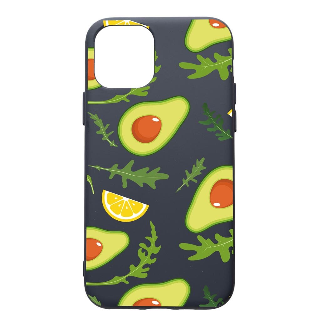 Husa Premium Silicon Compatibila Cu Apple IPhone 11, Avocado, cu interiorul din material textil, protectie camera, Alaskan Blue, PAB760