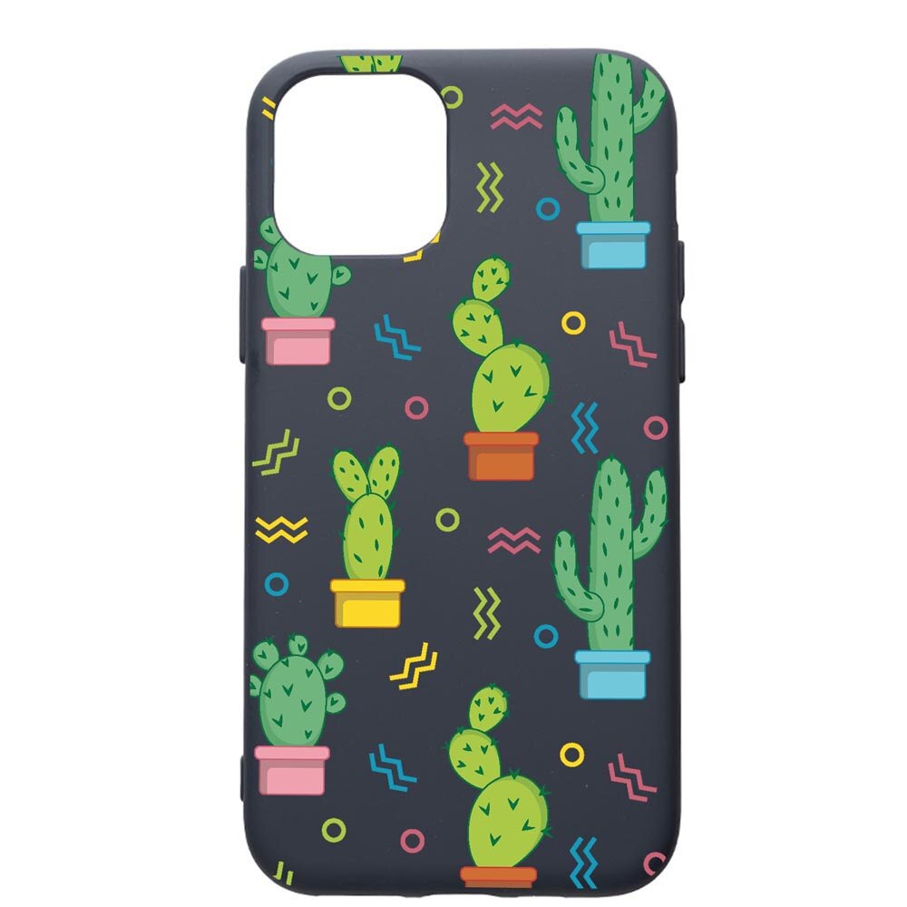 Husa Premium Silicon Compatibila Cu Apple IPhone 11 Pro, Cactus, cu interiorul din material textil, protectie camera, Alaskan Blue, PAB770