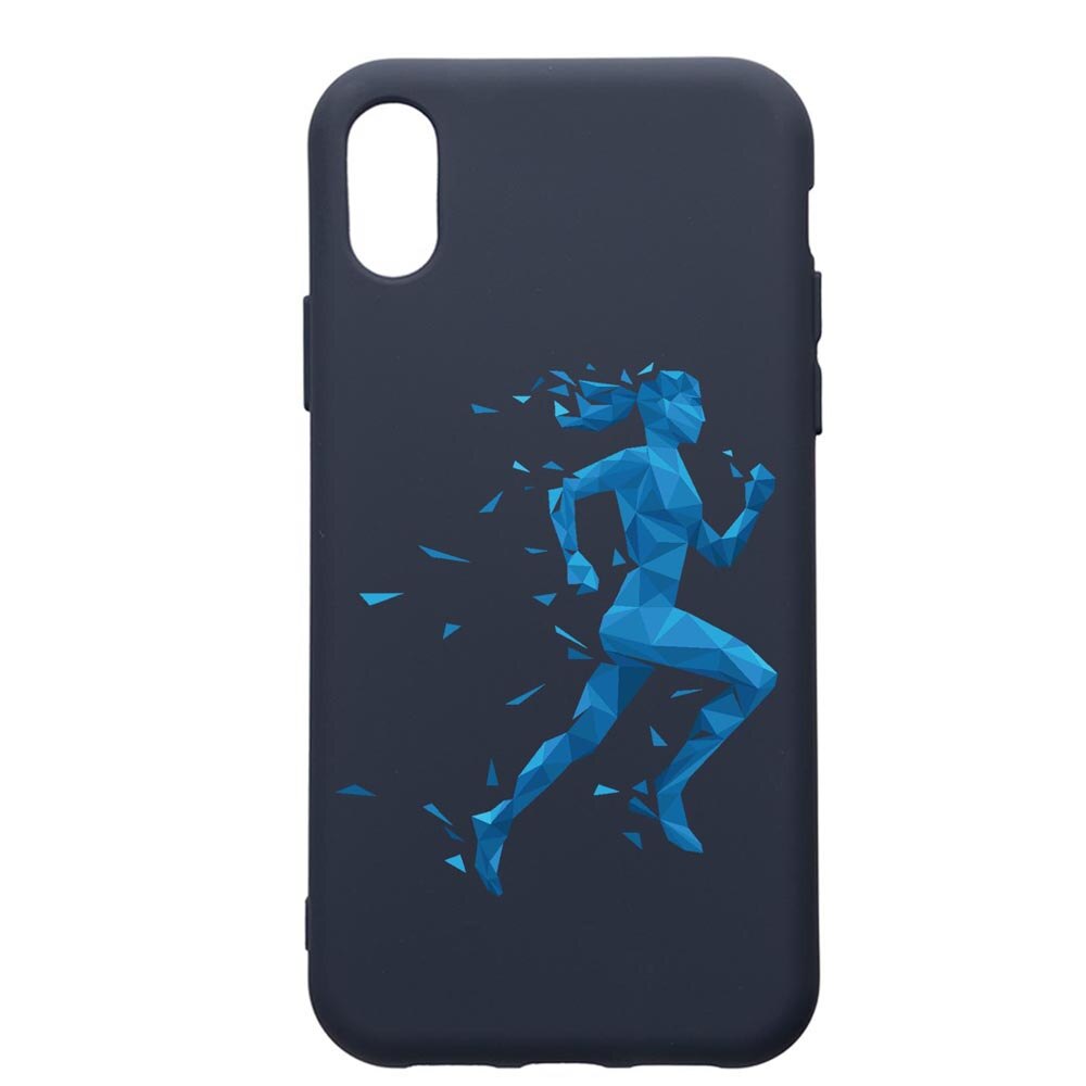 Husa Premium Silicon Compatibila Cu Samsung Galaxy A01, Running, cu interiorul din material textil, protectie camera, Alaskan Blue, PAB777