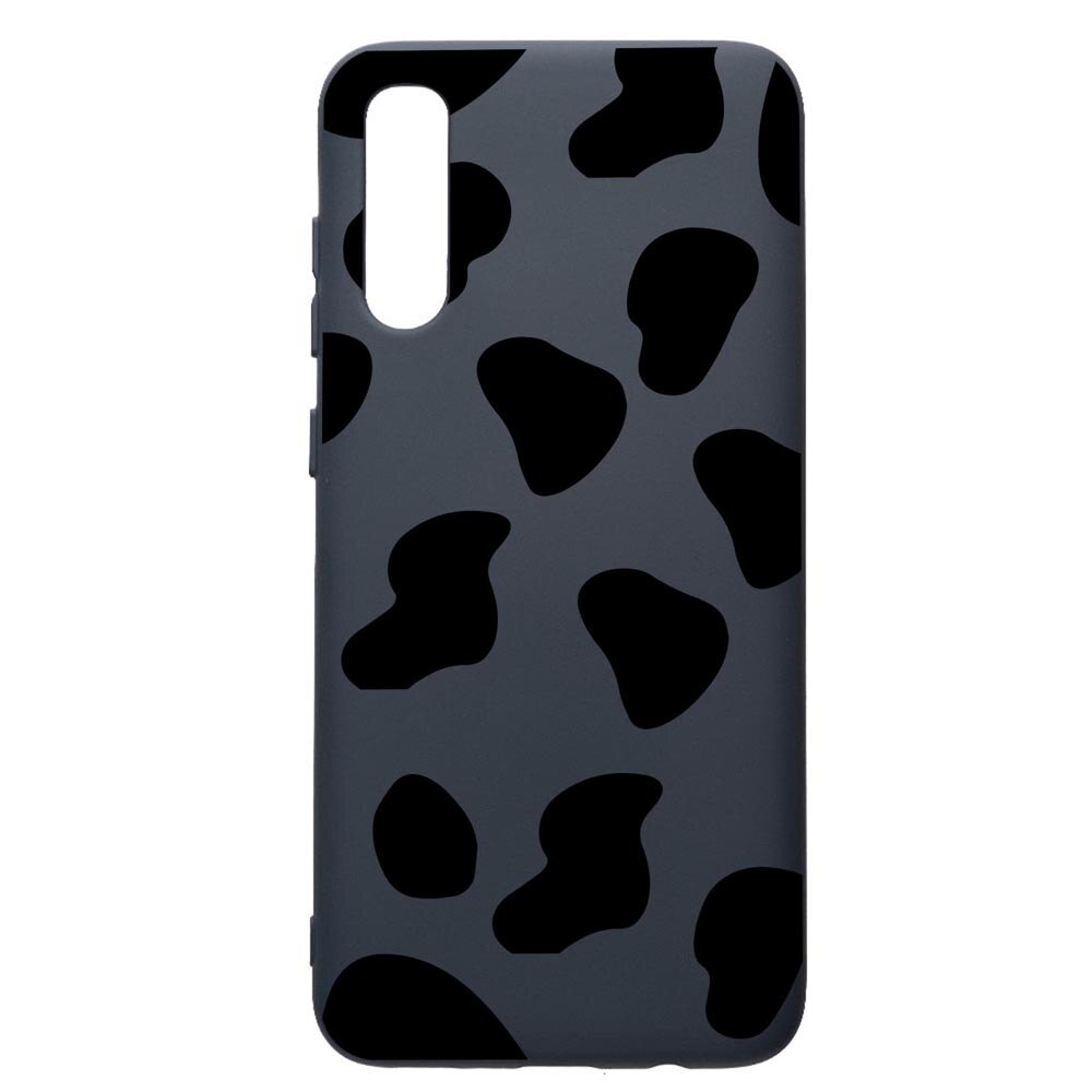 Husa Premium Silicon Compatibila Cu Samsung Galaxy A70, Panda, cu interiorul din material textil, protectie camera, Alaskan Blue, PAB784