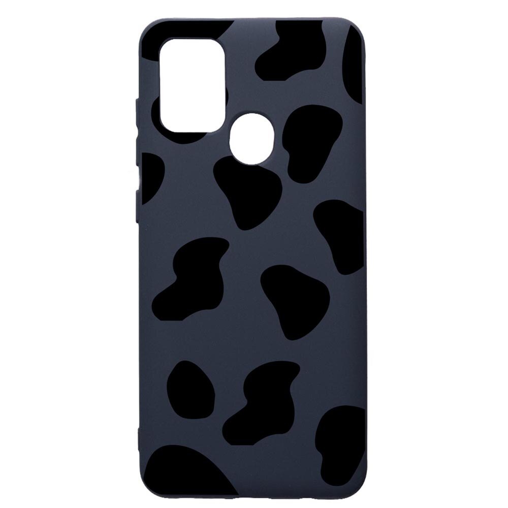 Husa Premium Silicon Compatibila Cu Samsung Galaxy A21S, Panda, cu interiorul din material textil, protectie camera, Alaskan Blue, PAB784