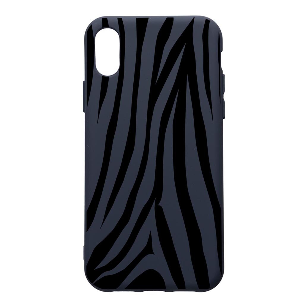 Husa Premium Silicon Compatibila Cu Huawei Y5 2019, Zebra, cu interiorul din material textil, protectie camera, Alaskan Blue, PAB785