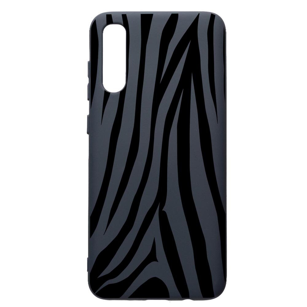 Husa Premium Silicon Compatibila Cu Samsung Galaxy A30S, Zebra, cu interiorul din material textil, protectie camera, Alaskan Blue, PAB785