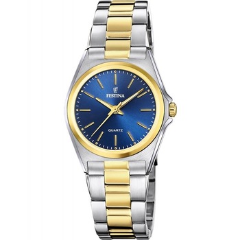 Ceas dama Festina F20556/4 Quartz Argintiu, Auriu Ceas dama Festina F20556/4 Quartz Argintiu, Auriu