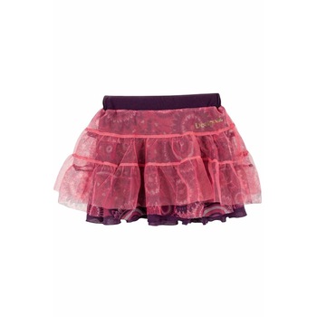 Fusta Fete cu doua straturi de tul si captuseala, Desigual  Fusta Fete cu doua straturi de tul si captuseala, Desigual