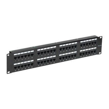Patch Panel 2U, FTP cat5e, 48 porturi RJ45 Patch Panel 2U, FTP cat5e, 48 porturi RJ45