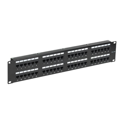Patch Panel 2U, UTP cat5e, 48 porturi RJ45