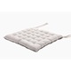 Perna pentru scaun Mendola Interior, 40x40x6 cm, bumbac 100%, 2 fete, 25 puncte, bej-gri