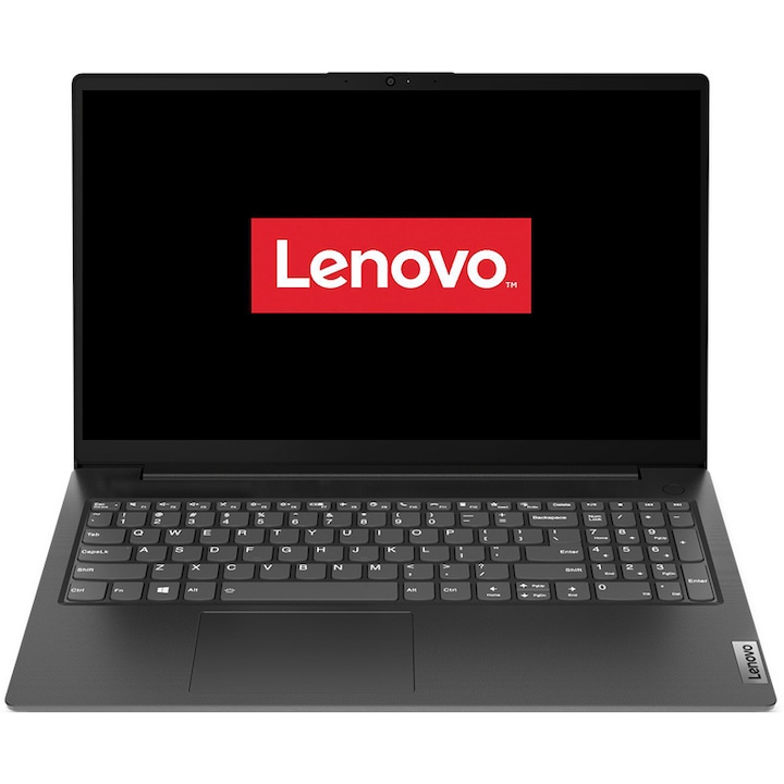 Laptop Lenovo V15 G2 ALC cu procesor AMD Ryzen 5 5500U pana la 4.00 GHz, 6 nuclee, 15.6", Full HD, 16GB, SSD 1TB NVME, AMD Radeon Graphics, No OS, negru