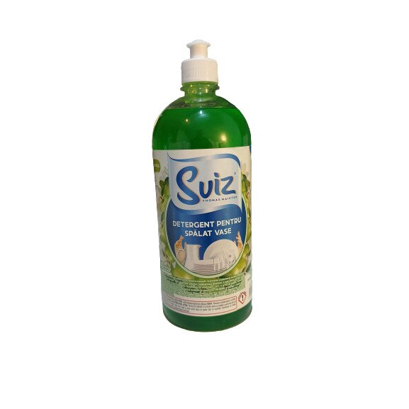 Detergent pentru spalat vase SVIZ Green Apple 1L