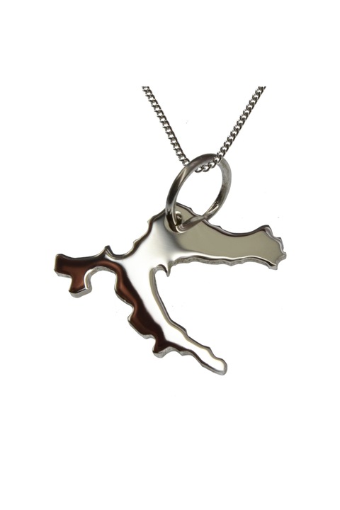 Lantisor cu pandantiv dama Schmuckador Croatia, Argint, Argintiu, 50 cm