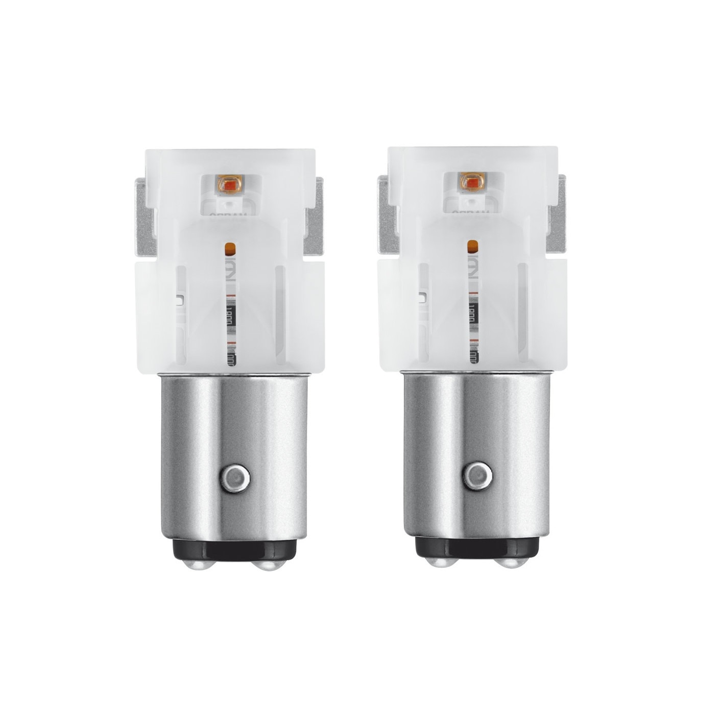 Set becuri Osram LEDriving SL P21/5W, BAY15D, rosu