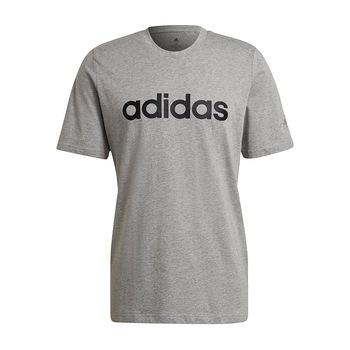 Tricou Adidas Essentials Linear GL0060, Barbati, Gri Tricou Adidas Essentials Linear GL0060, Barbati, Gri