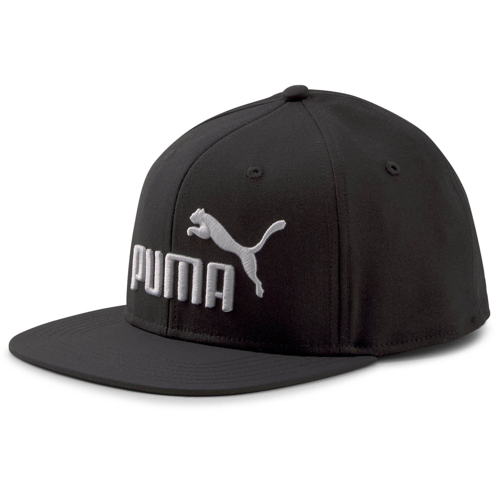 Sapca Puma Flat Brim Cap, Universala, Negru