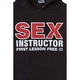Printex, Sex Instructor, Férfi pulóver, Fekete, 2XL