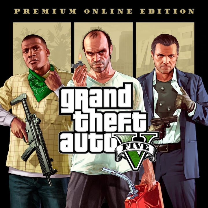 Grand Theft Auto V GTA 5 - Premium Online Edition (Digitális kulcs) (Social Club - PC)