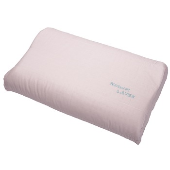 Perna ergonomica Somnart LATEXCEL, 64x40x15 cm, latex natural, husa bumbac 100%, roz Perna ergonomica Somnart LATEXCEL, 64x40x15 cm, latex natural, husa bumbac 100%, roz