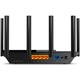 Router Wireless TP-Link Archer AX72, AX5400, Dual-Band, Wi-Fi 6, Dual-Core CPU, OFMA, Beamforming, HomeShield Security, Ultra-Low Latency, OneMesh™