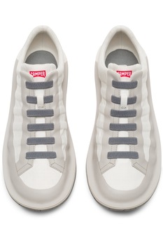 Tenesi casual, Camper, Textil, Fara inchidere, 45 EU, Alb/Gri Tenesi casual, Camper, Textil, Fara inchidere, 45 EU, Alb/Gri