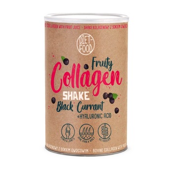 Shake de colagen cu coacaze negre Diet Food, 300 g Shake de colagen cu coacaze negre Diet Food, 300 g