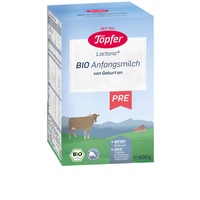 Lapte praf Topfer Bio Pre, in completarea laptelui matern, 0-6 luni