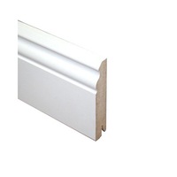 Plinta Egger, MDF, 70 mm, 2.4 m, Alb