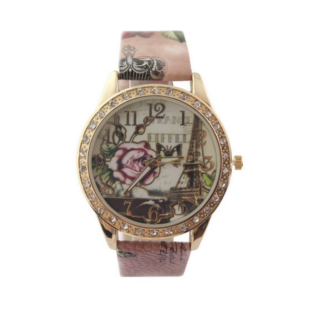 Ceas Dama - Crystal Blue - Vintage Roses