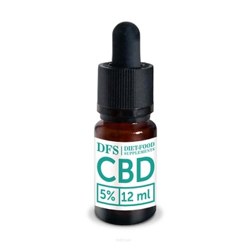 Ulei CBD 5% izolat Diet Food, 12 ml Ulei CBD 5% izolat Diet Food, 12 ml