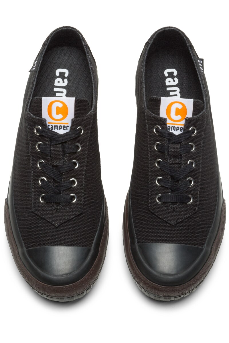 Pantofi casual Camaleon 1975, Camper, Textil, 46 EU, Negru