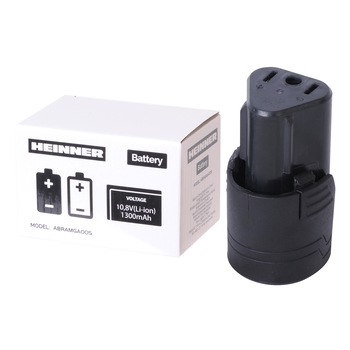 Acumulator Heinner AMGA005, 10.8 V, 1300 mAh, compatibil cu masina de gaurit Heinner AMGA005 Acumulator Heinner AMGA005, 10.8 V, 1300 mAh, compatibil cu masina de gaurit Heinner AMGA005