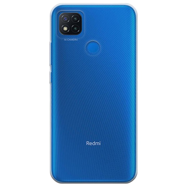 Калъф, съвместим с Xiaomi Redmi 9C, Ultra Slim, Silicon Hi-Tech, G-Tech Liquid, Transparent