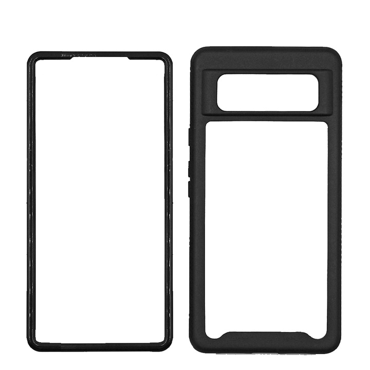 SILKASE Vault tok Google Pixel 6 Pro telefonhoz, fekete színű, antishock, kameravédelem, antigravitáció