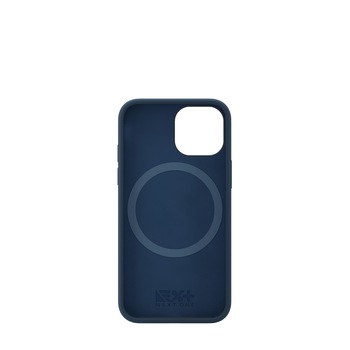 Husa de protectie NEXT ONE Silicon Case MagSafe pentru iPhone 13 Mini (2021), Albastru