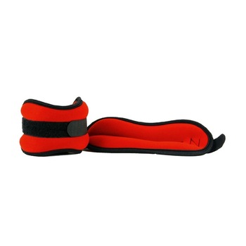 Set 2 greutati pentru glezne sau incheieturi x 2 kg, Spartan, rosu/negru, neopren, inchidere velcro Set 2 greutati pentru glezne sau incheieturi x 2 kg, Spartan, rosu/negru, neopren, inchidere velcro