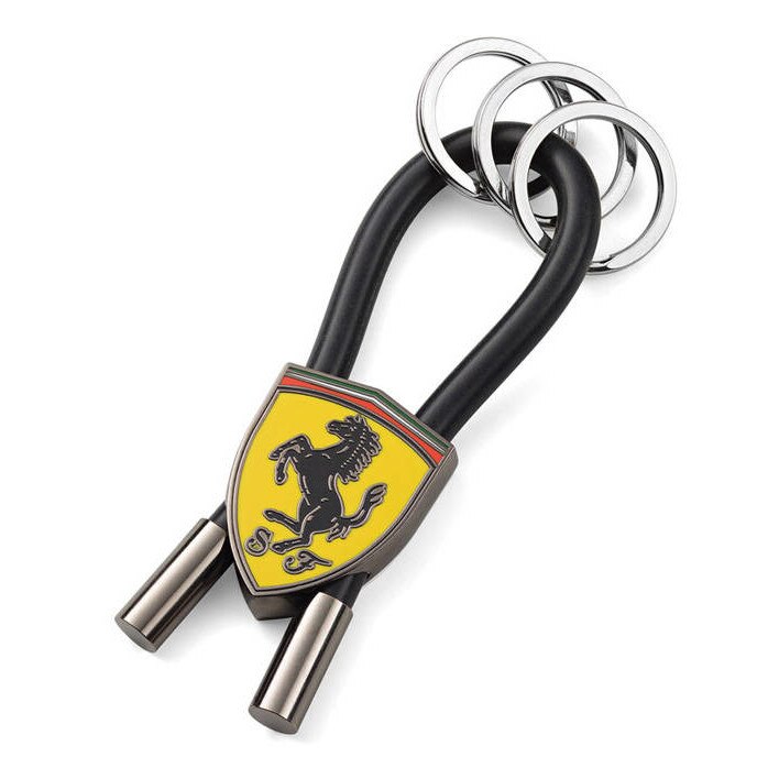 Breloc Ferrari, Metal, Negru