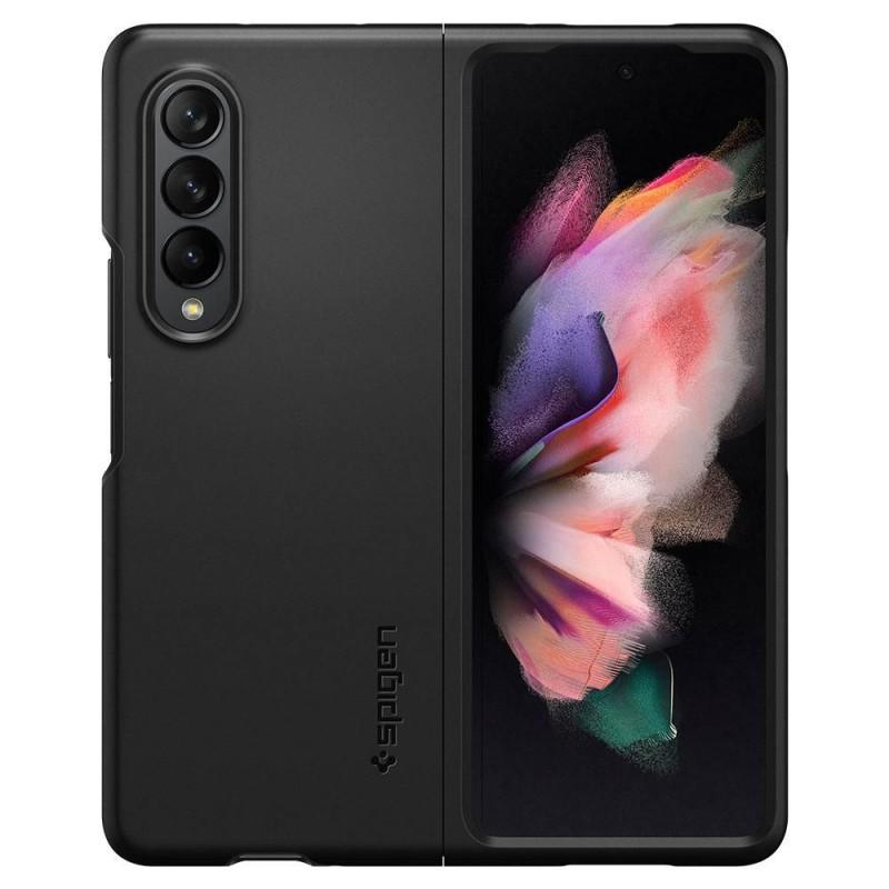 Husa slim Spigen Thin Fit compatibila cu Samsung Galaxy Z Fold 3 5G Black