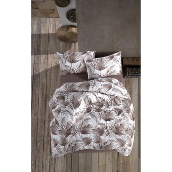 Set lenjerie pat dublu bumbac 100% ranforce, 4 piese, 240 x 260 cm, Ralex Pucioasa, Estilla Set lenjerie pat dublu bumbac 100% ranforce, 4 piese, 240 x 260 cm, Ralex Pucioasa, Estilla