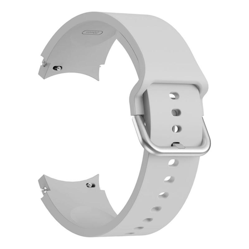Curea silicon Tech-Protect Icon compatibila cu Samsung Galaxy Watch 4 (40/44mm) / Galaxy Watch 4 Classic (42/46mm) Grey