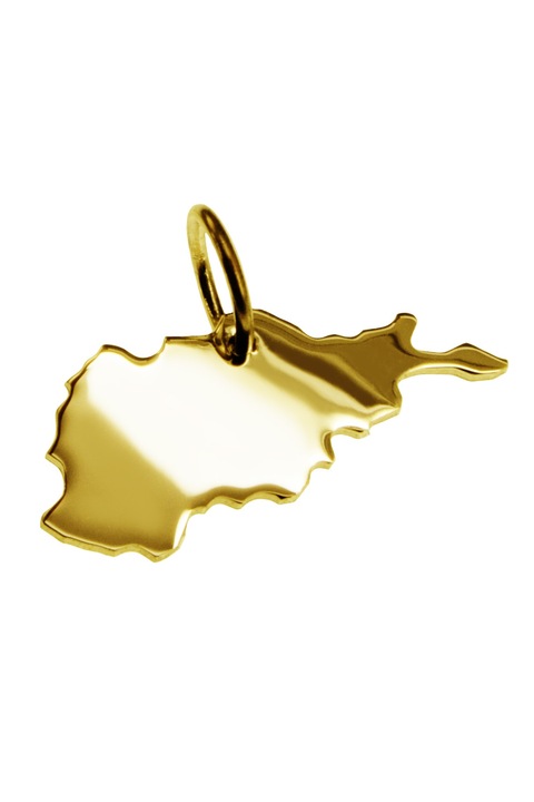 Pandantiv dama Schmuckador Afganistan, Aur galben, Auriu